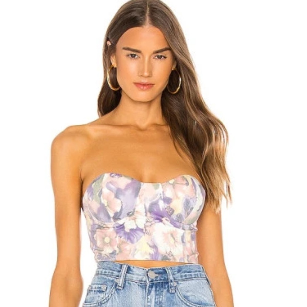NWT Superdown Nova Bustier Top